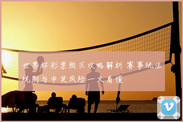 世界杯彩票购买攻略解析 赛事玩法规则与中奖风险一文看懂